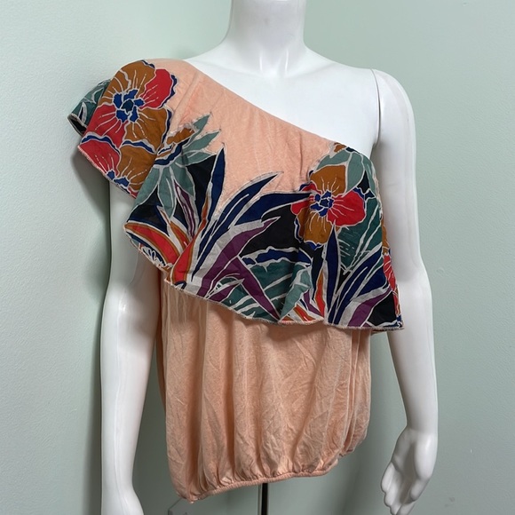 Free People Annka Bubble One Shoulder Top - Picture 3 of 7